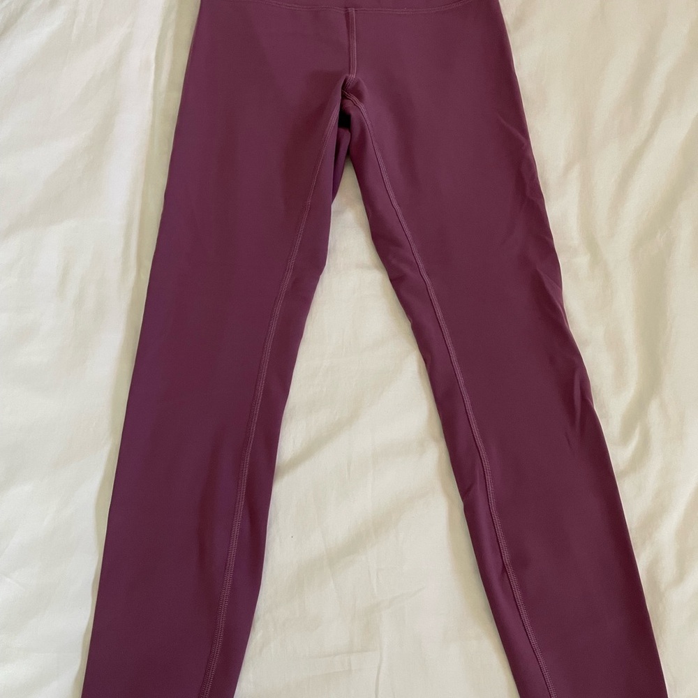 lululemon athletica Plum Leggings